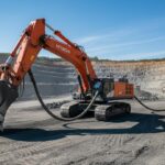 В Черногории ввели в эксплуатацию первый в Европе электроэкскаватор Hitachi