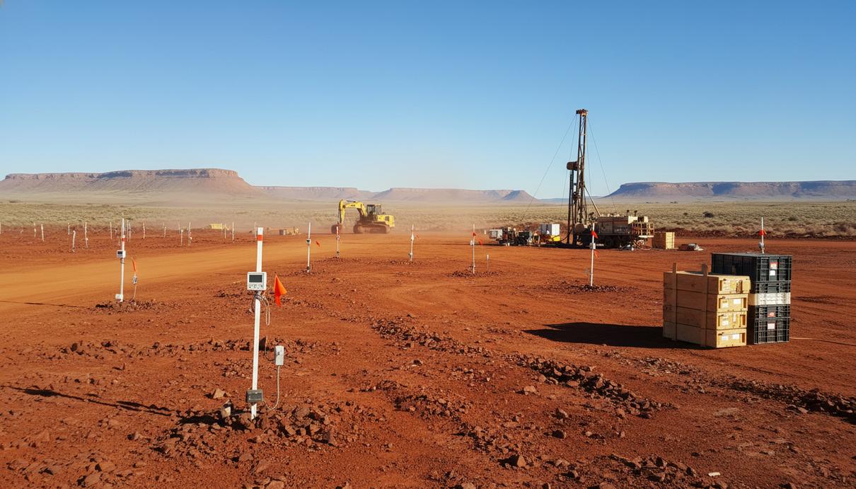 RZ Resources получила одобрение на проект добычи редких металлов в Австралии Вид на территорию будущего рудника в полупустынной местности Австралии с характерной красной почвой