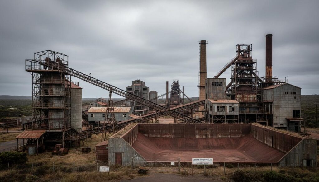 Марганцевый завод Liberty Bell Bay в Тасмании закрывается после срыва сделки